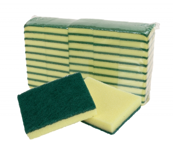 Spugna giallo/verde doppio uso