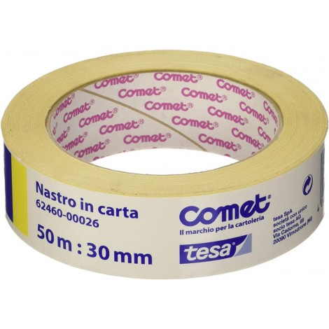 Comet Nastro per mascheratura, removibile senza residui fino a 36 ore 30mm x 50m colore beige - Prezzo singolo, ord. minimo 10pz