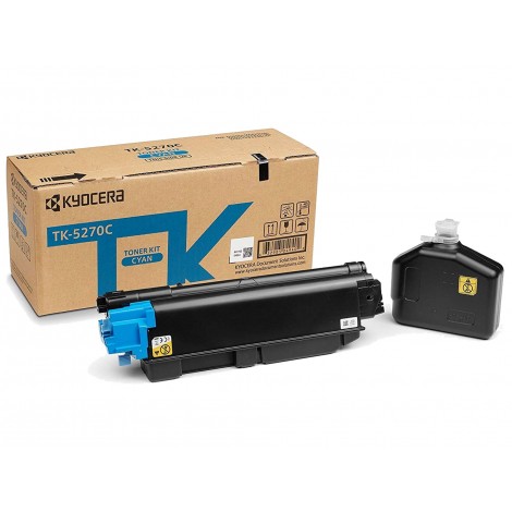 1T02TVCNL0 TK5270C toner ciano per Kyocera ECOSYS M P6230CDN (6.000pg) 1pz