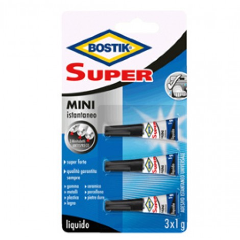 Bostik Colla Super mini - Adesivo istantaneo universale - 1pz