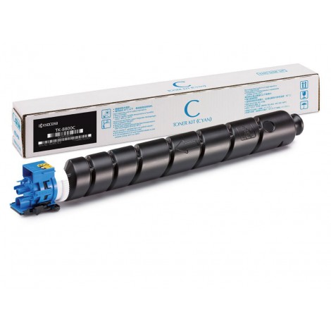 TK8800C Toner ciano per Kyocera ECOSYS P8060CDN (20.000pg) 1pz