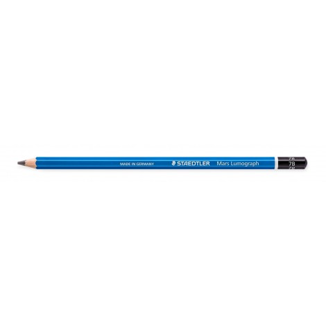 Staedtler Mars Lumograph –  in grafite con fusto esagonale, incredibilmente resistente alla rottura, gradazione 7B - Prezzo singolo, ord. minimo 12pz - 100-7B