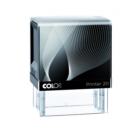 Colop Printer 20 –  autoinchiostrante, dimensioni piastra 14x38mm, struttura in materiale plastico - 1pz
