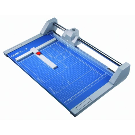 Dahle 550 – Taglierina professionale – Taglio dritto, A4 - 21x29,7cm, larghezza taglio 360mm, capacità taglio 20 fogli – 1pz