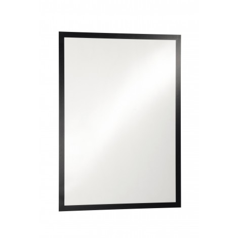 Durable Duraframe Poster - Cornice  espositiva adesiva con chiusura magnetica, formato A1, colore nero  - 1pz - 5055-01