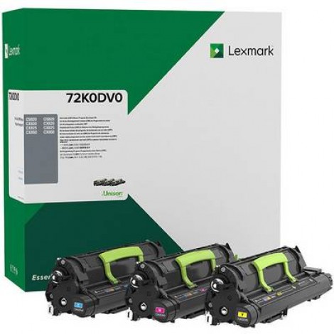 72K0DV0 drum return CMY per Lexmark CS 827DE (300.000pg) 1pz