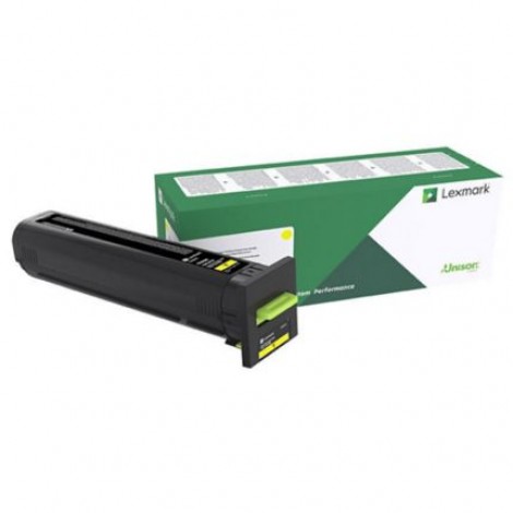 73B20Y0 Toner giallo per Lexmark CS 827DE (15.000pg) 1pz