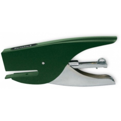 Maestri Parvetta 6 - Cucitrice a pinza in metallo, punto chiuso, caricamento posteriore, profondita` di cucitura 42mm, utilizza punti 6/4 - 1pz