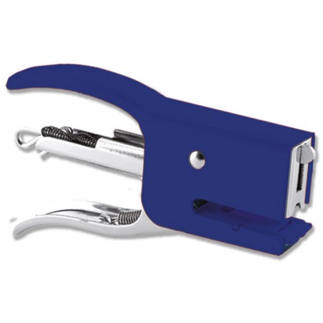 Maestri Mini - Cucitrice a pinza in metallo, punto chiuso, caricamento posteriore, profondita` di cucitura 27mm, utilizza punti N10 - 1pz