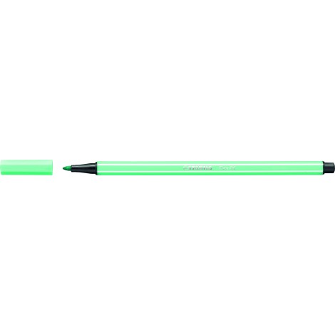 Stabilo Pennarelli PEN 68 con inchiostro a base d`acqua, resiste fino a 24 ore se lasciato aperto, tratto 1mm, colore smeraldo chiaro – prezzo singolo ord. minimo 10pz – 68/16