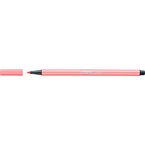 Stabilo Pennarelli PEN 68 con inchiostro a base d`acqua, resiste fino a 24 ore se lasciato aperto, tratto 1mm, colore carnicino chiaro – prezzo singolo ord. minimo 10pz – 68/26