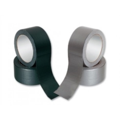 Siam Nastro adesivo telato, supporto in polietilene e tela di cotone da 7 mesh, 38mm x 25m, colore nero – 1pz – 1350/10 NR