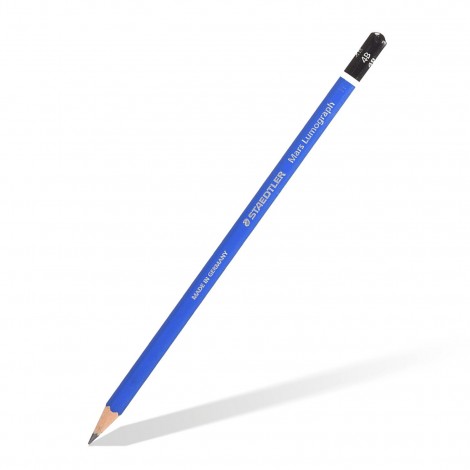Staedtler Mars Lumograph – Matita in grafite con fusto esagonale, incredibilmente resistente alla rottura, gradazione 4B - Prezzo singolo, ord. minimo 12pz - 100-4B