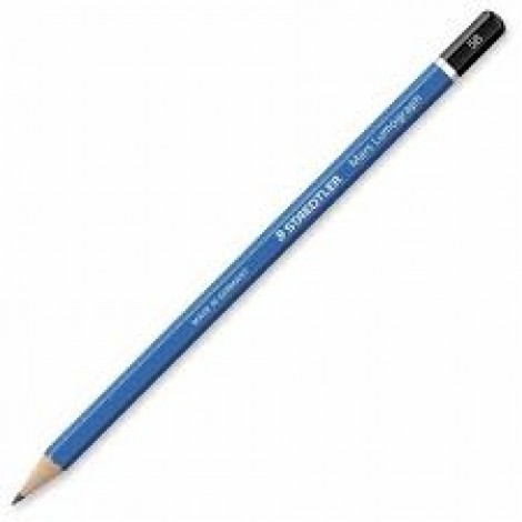 Staedtler Mars Lumograph – Matita in grafite con fusto esagonale, incredibilmente resistente alla rottura, gradazione 5B – Prezzo singolo, ord. minimo 12pz – 100-5B