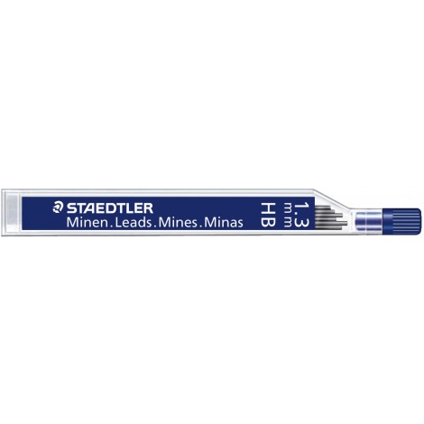 Staedtler Mars Micro - Astuccio 6 mine, tratto 1,3mm, gradazione HB - 1pz - 250 13-HB