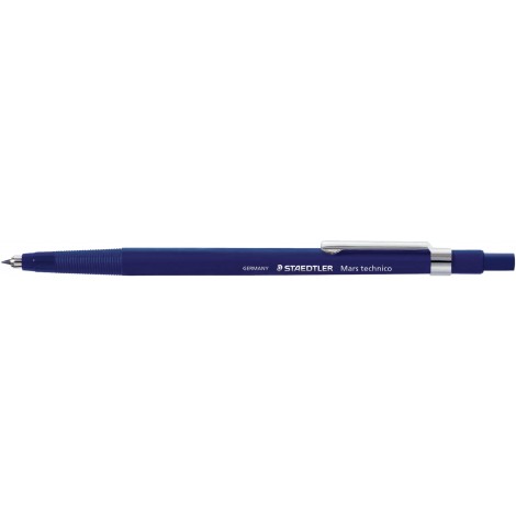 Staedtler Mars Technico 788 - Portamine con affilamine incorporato nel pulsante - 1 portamine in omaggio, tratto 2mm - Prezzo singolo, ord. minimo 10pz - 788 C