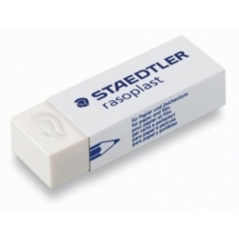 Staedtler Gomma RASOPLAST 526-B-20, per matite, senza ftalati e lattice, 65x23x13mm - 526 B20