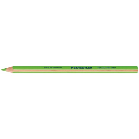 Staedtler Evidenziatore a matita TEXTSURFER DRY, tratto 4mm, colore verde – 128 64-5