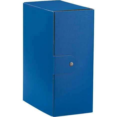 Esselte Eurobox – Scatola progetto chiusura a bottone, dorso 12cm, colore blu – Prezzo singolo, ord. minimo 5pz – 390335050