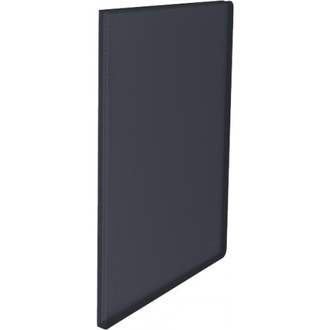 Esselte Vivida - Portalistini in PPL con 20 buste, formato A4, finitura a buccia d`arancia, colore nero - 1pz - 395572130