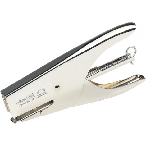 Rapid Supreme S51 - Cucitrice a pinza in metallo rivestita in gomma, punto chiuso, caricamento posteriore, profondita` di cucitura 42mm, utilizza punti 21/4 - 1pz - 10538702