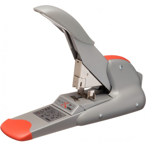 Rapid Heavy Duty DUAX - Cucitrice alti spessori in metallo e plastica ABS, punto piatto, caricamento anteriore, profondita` di cucitura fino a 66mm, utilizza punti DUAX- 1pz - 21698301