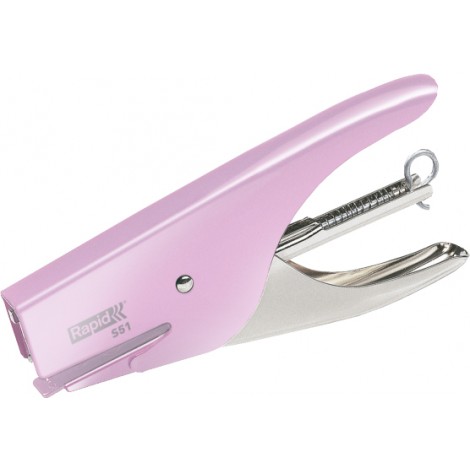Rapid Retro Classic S51 - Cucitrice a pinza in metallo, punto chiuso, caricamento posteriore, profondita` di cucitura 42mm, utilizza punti 21/4 - 1pz - 5000509