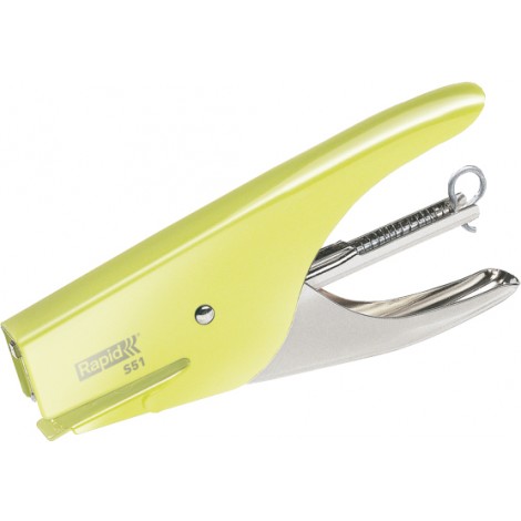Rapid Retro Classic S51 - Cucitrice a pinza in metallo, punto chiuso, caricamento posteriore, profondita` di cucitura 42mm, utilizza punti 21/4 - 1pz - 5000510