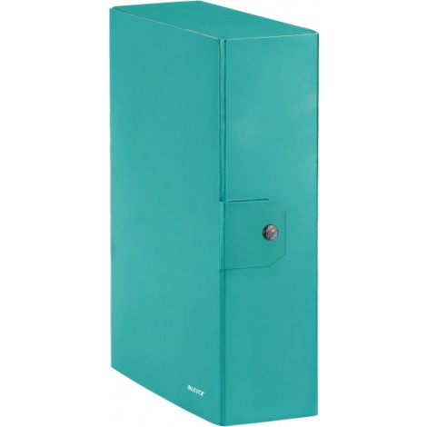 Esselte Wow - Scatola archivio con chiusura a bottone, dorso 10cm, colore acqua marina  - Prezzo singolo, ord. minimo 5pz - 39680051
