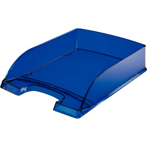 Leitz Vaschetta portacorrispondenza STANDARD PLUS, impilabile in linea o a sbalzo, colore blu scuro