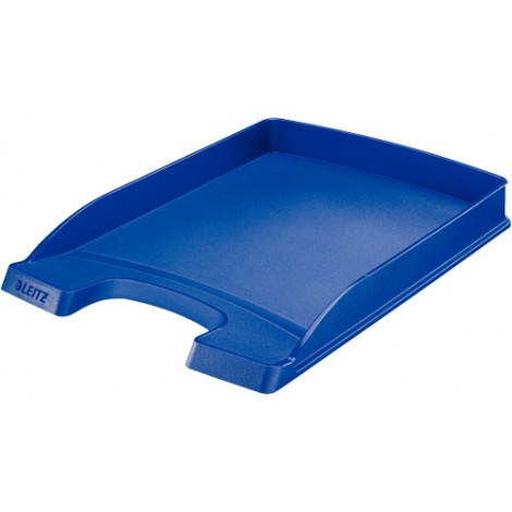 Leitz Vaschetta portacorrispondenza SLIM PLUS, impilabile in linea o a sbalzo, colore blu - 52370035