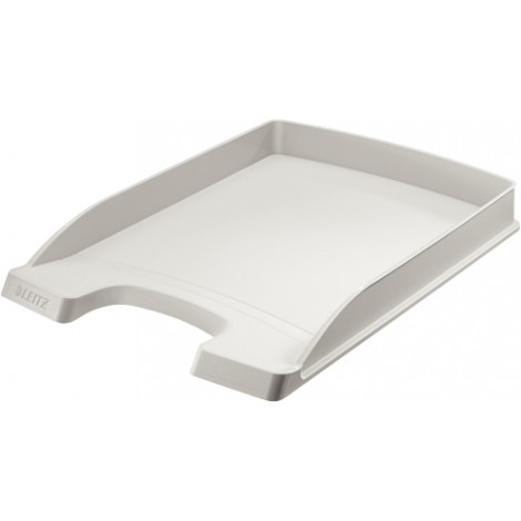 Leitz Vaschetta portacorrispondenza SLIM PLUS, impilabile in linea o a sbalzo, colore grigio - 52370085