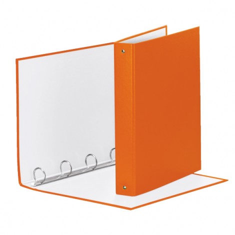 Esselte Raccoglitore Meeting 22x30cm d. 4cm arancione a 4 anelli tondi da 30mm - Prezzo singolo, ord. minimo 12pz - 395792200