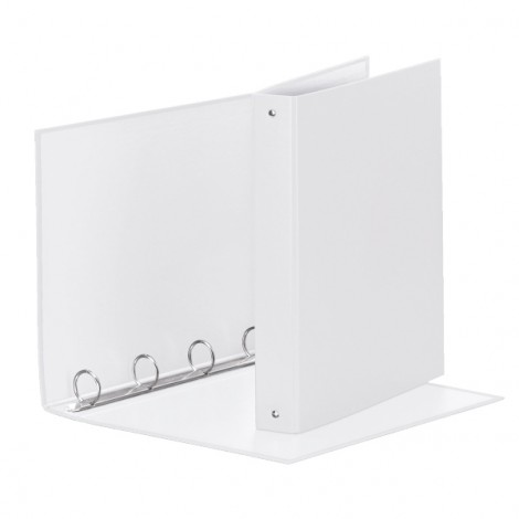 Esselte Raccoglitore Meeting 22x30cm d. 4cm bianco a 4 anelli tondi da 30mm – Prezzo singolo, ord. minimo 12pz – 395792904