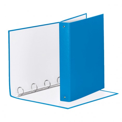 Esselte Raccoglitore Meeting 22x30cm d. 4cm blu vivida a 4 anelli tondi da 30mm – Prezzo singolo, ord. minimo 12pz – 395792910