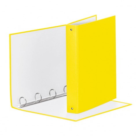 Esselte Raccoglitore Meeting 22x30cm d. 4cm giallo vivida a 4 anelli tondi da 30mm – Prezzo singolo, ord. minimo 12pz - 395792930