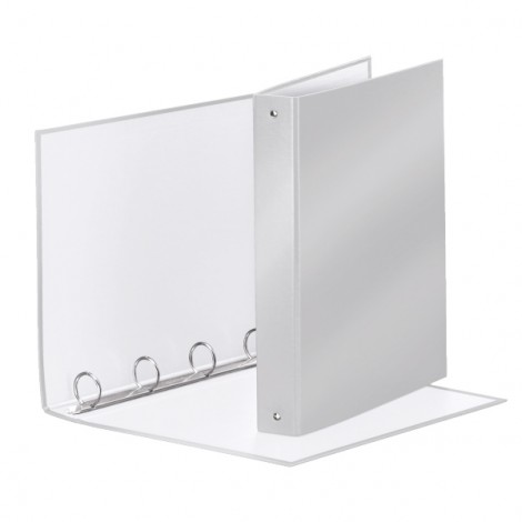 Esselte Raccoglitore Meeting 22x30cm d. 4cm bianco a 4 anelli tondi da 30mm – Prezzo singolo, ord. minimo 12pz – 395792970