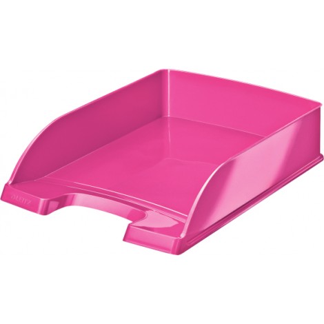 Leitz Vaschetta portacorrispondenza PLUS, impilabile in linea o a sbalzo, colore fucsia - 52263023