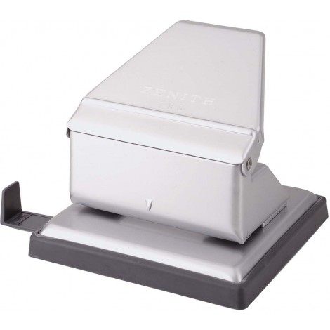 Zenith 788 - Perforatore 2 fori - Perforatore in metallo, base antiscivolo, passo 80mm, foro di Ø 5,5mm - 1pz - 607880247