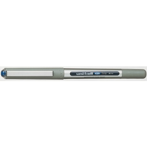 Osama Ball Eye – Penna roller ad inchiostro liquido con finestra per il controllo del livello di consumo, tratto 0,7mm, colore blu – Prezzo singolo, ord. minimo 12pz – M UB157 B