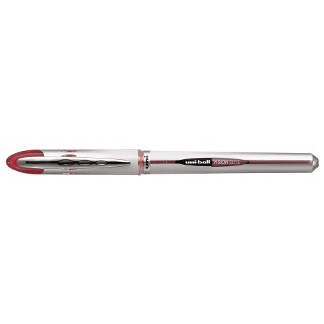Osama Ball Vision Elite – Penna roller ad inchiostro liquido, tratto 0,8mm, colore rosso – Prezzo singolo, ord. minimo 12pz – M UB200 R