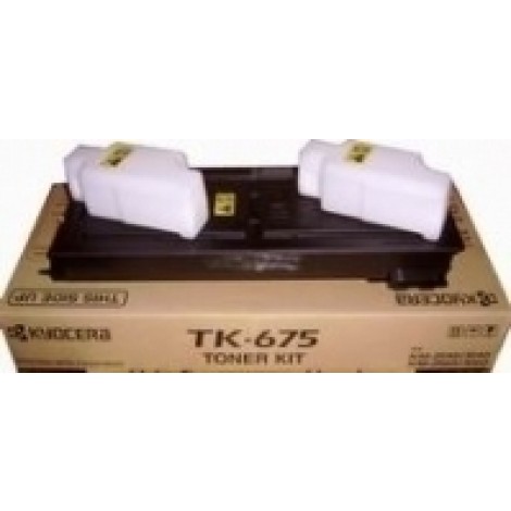 1T02H00EU0 TK675 toner nero e vaschetta di recupero inclusa per Kyocera KM 2540 (20.000pg) 1pz