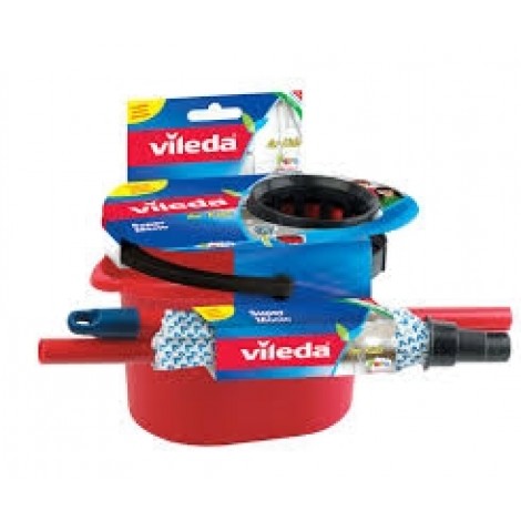 Vileda MOP KIT - Secchio + Strizzatore + Mix - ST60