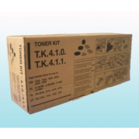 Compatibile per Kyocera toner nero TK410, per KM 1620, 15.000pg (contiene 1 grid cleaner e vaschette recupero)