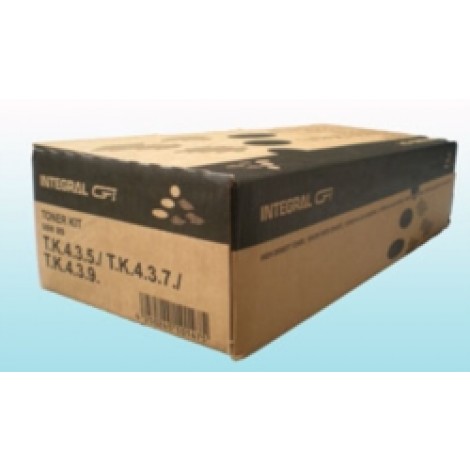 Compatibile per Kyocera toner nero TK435 con chip, per TASKALFA 180, 15.000pg (contiene 2 vaschette recupero)