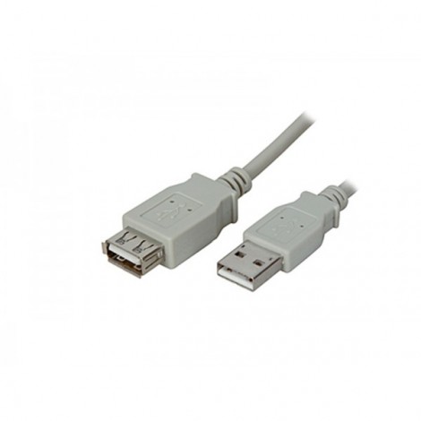 ADJ Cavo USB 2.0 A-A 1.8m - Cavo prolunga USB 2.0 maschio/femmina. Per l`estensione di cavi USB o dispositivi. Velocità di trasferimento dati fino a 480 Mbps, lunghezza 1,8m