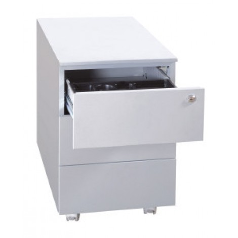 Bertesi Cassettiera KUBO, 3 cassetti colore grigio