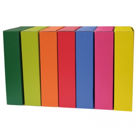 Brefiocart Portaprogetti chiusura a bottone, 25x35cm, dorso 4cm, colore blu - Prezzo singolo, ord. minimo 5pz
