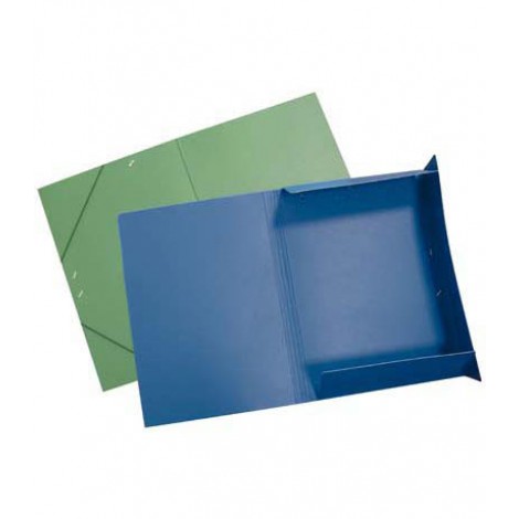 Brefiocart Cartella portadisegni 50x35cm, con lembi ed elastici agli angoli, colore rosso