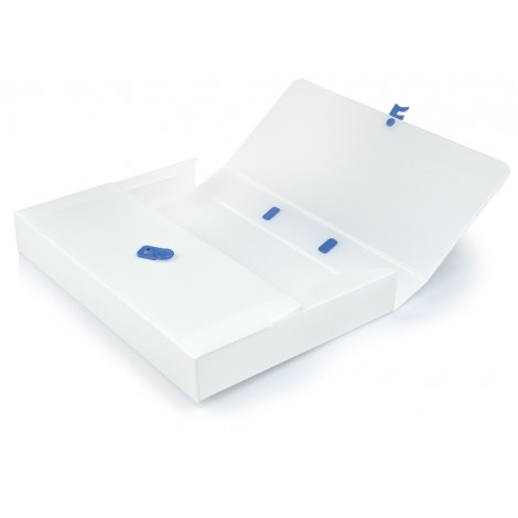 Brefiocart Valigetta polionda 27x38x5cm, colore bianco